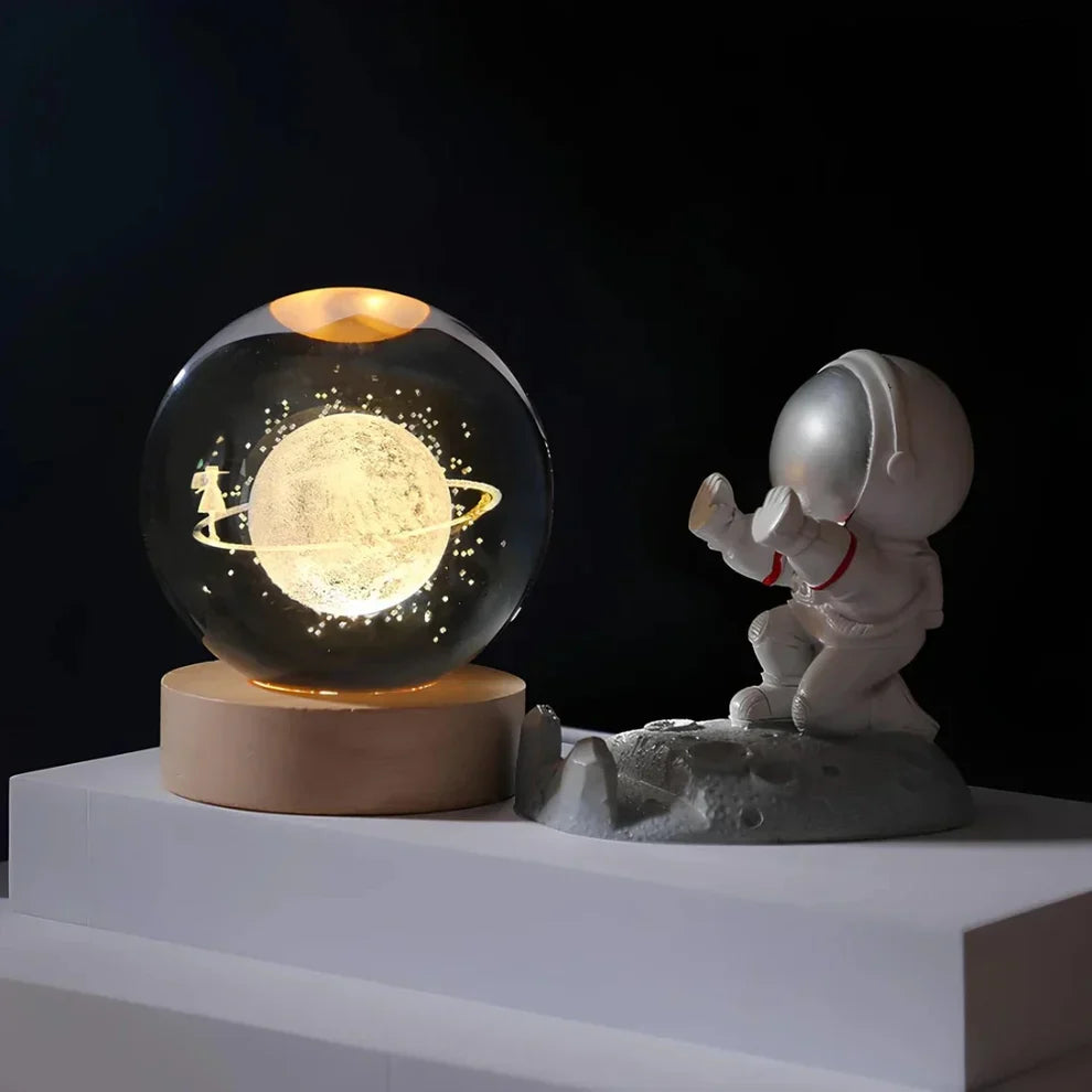 Glow Sphere – Leuchtende Kristallkugel Lampe