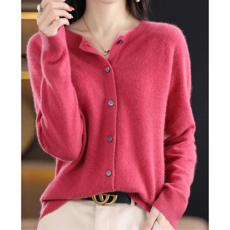 Mariana - Kuschelige Strickjacke Aus Wolle