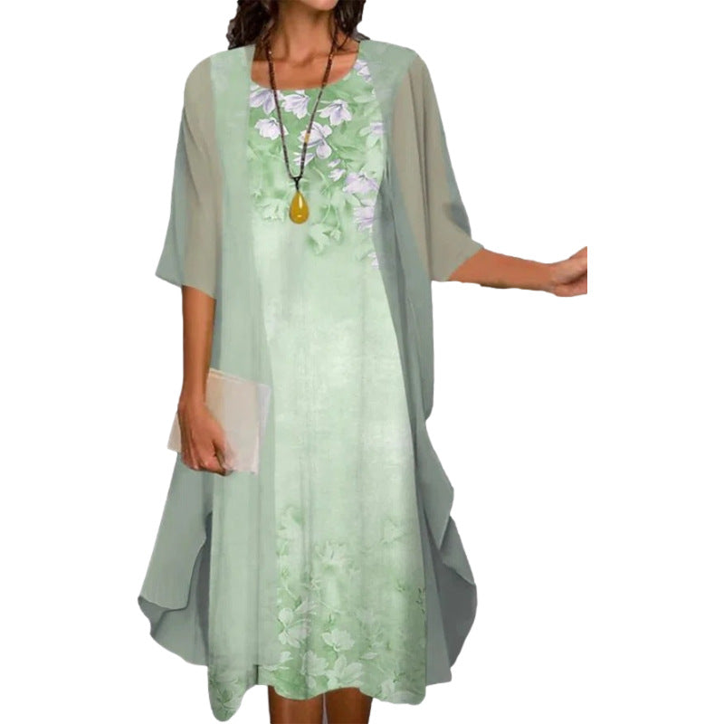 Venolia – Zweiteiliges Kleid Mit Blumenmuster
