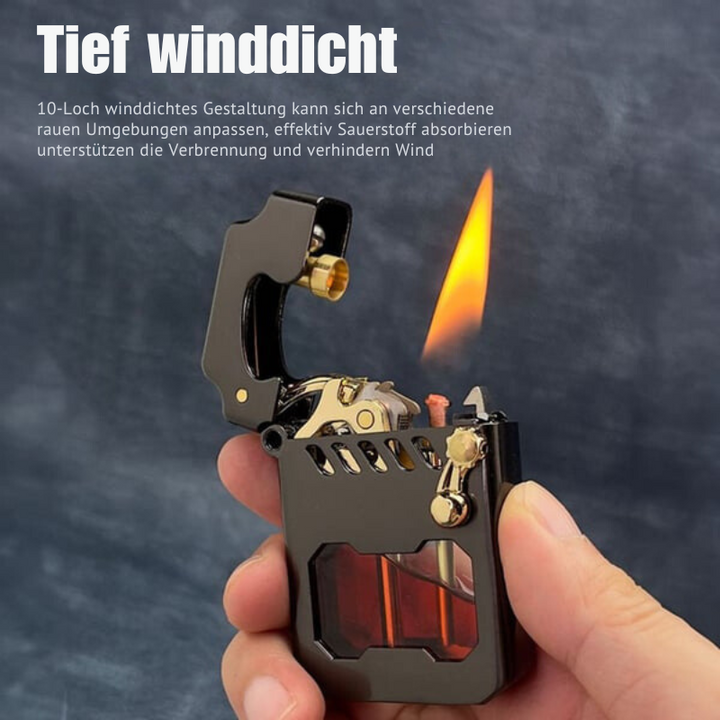 SteelSpark – Mecha Metal Wippen Feuerzeug