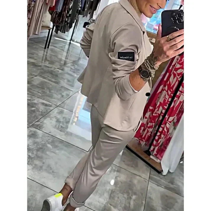 Jocelyne - Elegant Blazer Und Hosen Setzen