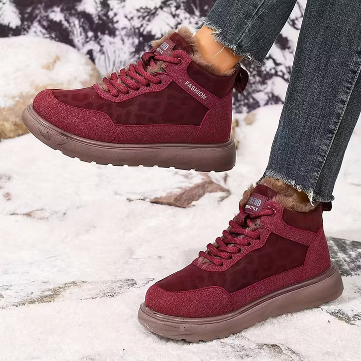 Elizia – Schnürschuhe Mit Dicker Sohle