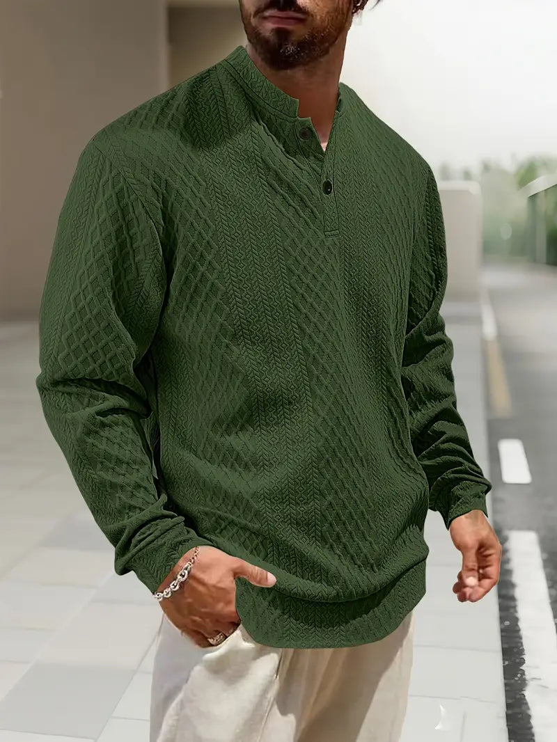Warriner – Langärmliges Sweatshirt Mit Geometrischem Muster