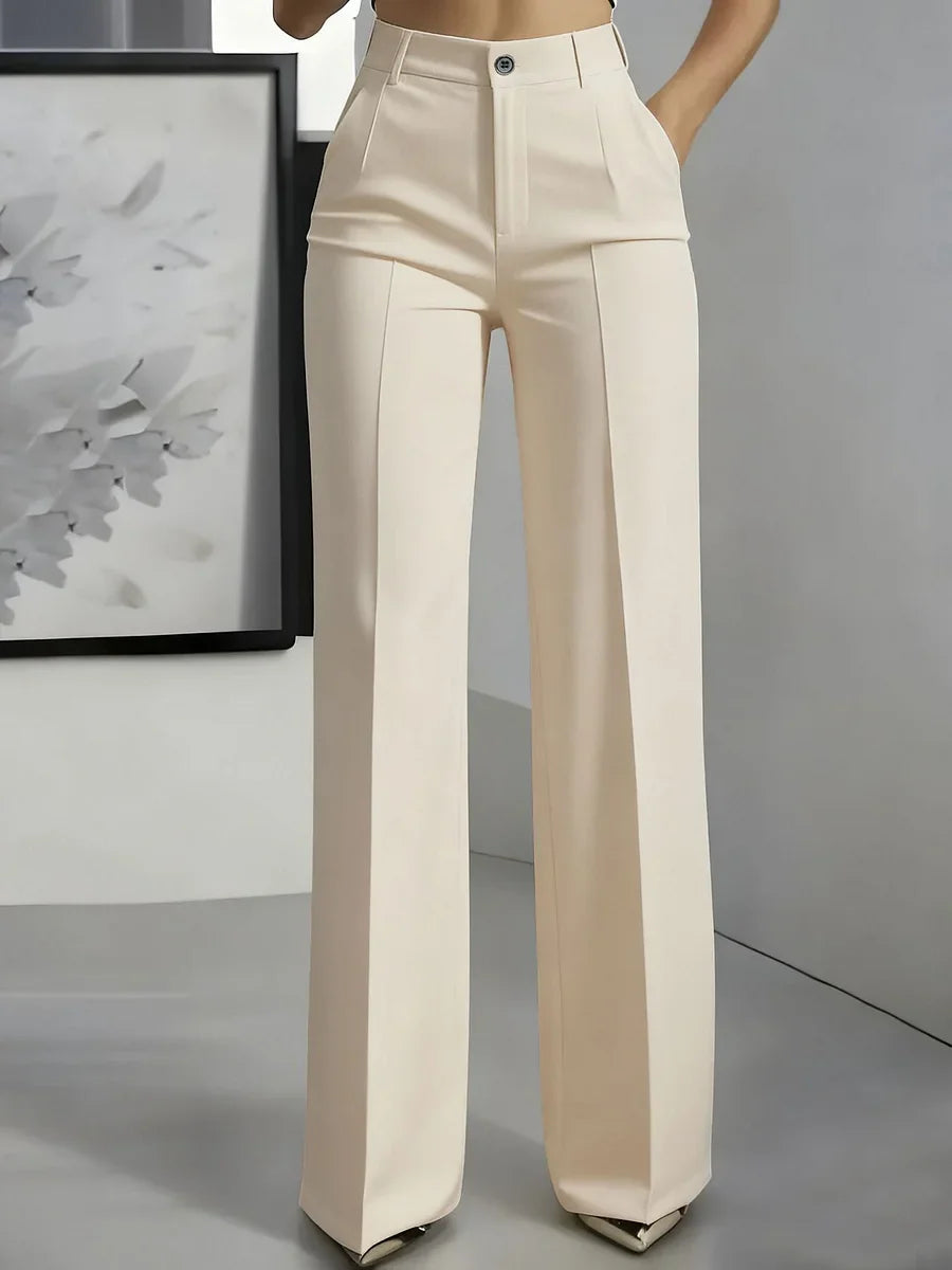 Hodit - Stylische Stretch Hose Mit Hoher Taille
