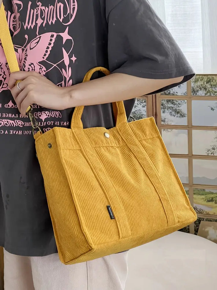 Marella – Oldtimer Inspirierte Cord Trage Tasche