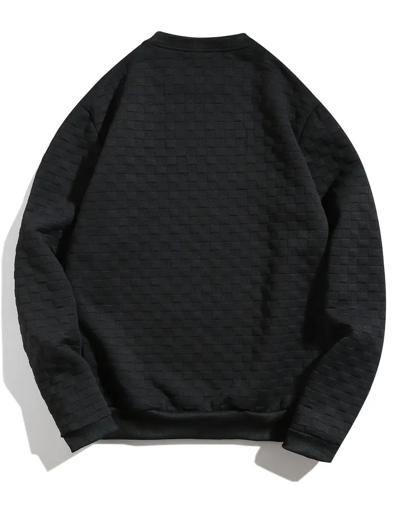 Lister – Lässiger Langärmeliger Karierter Pullover