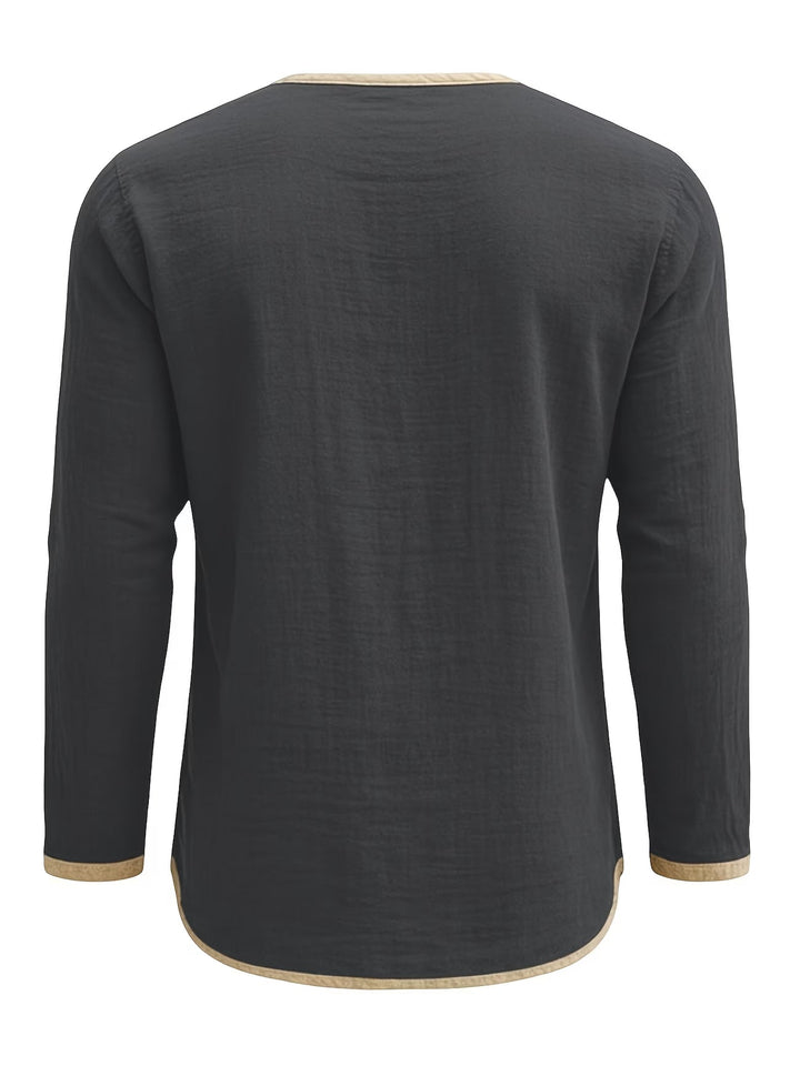 Alper - Long Sleeve Polo Shirt
