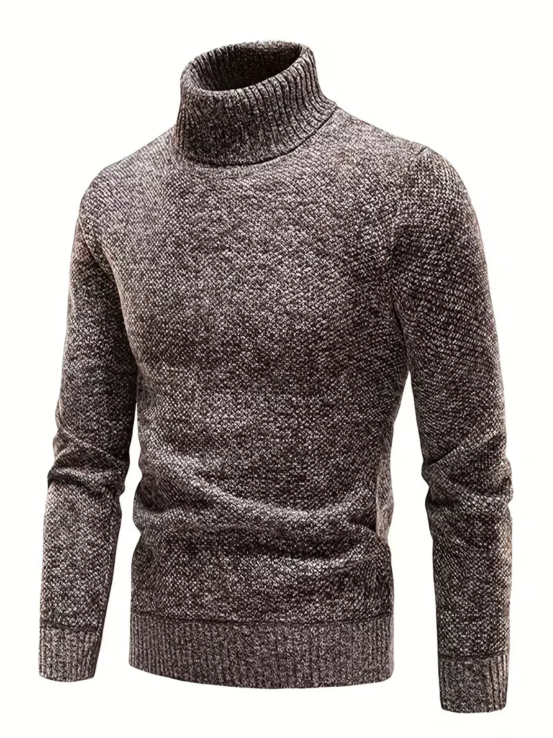 Wessam – Eleganter Strick Pullover Mit Rollkragen