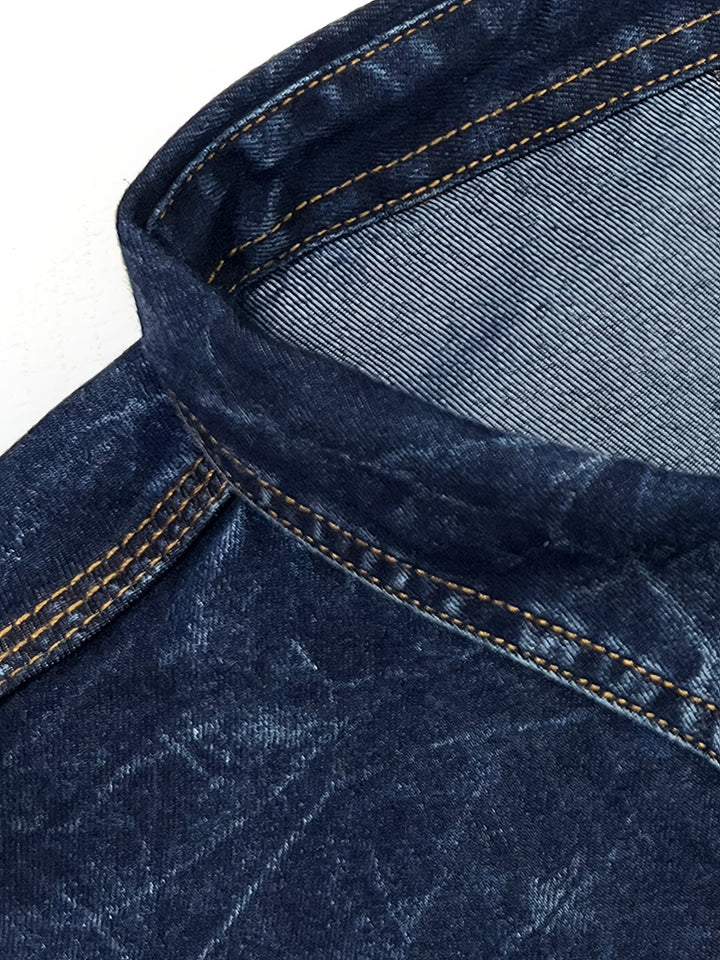 Dolvin - Lässiges Langarmhemd MIT Zwei Taschen