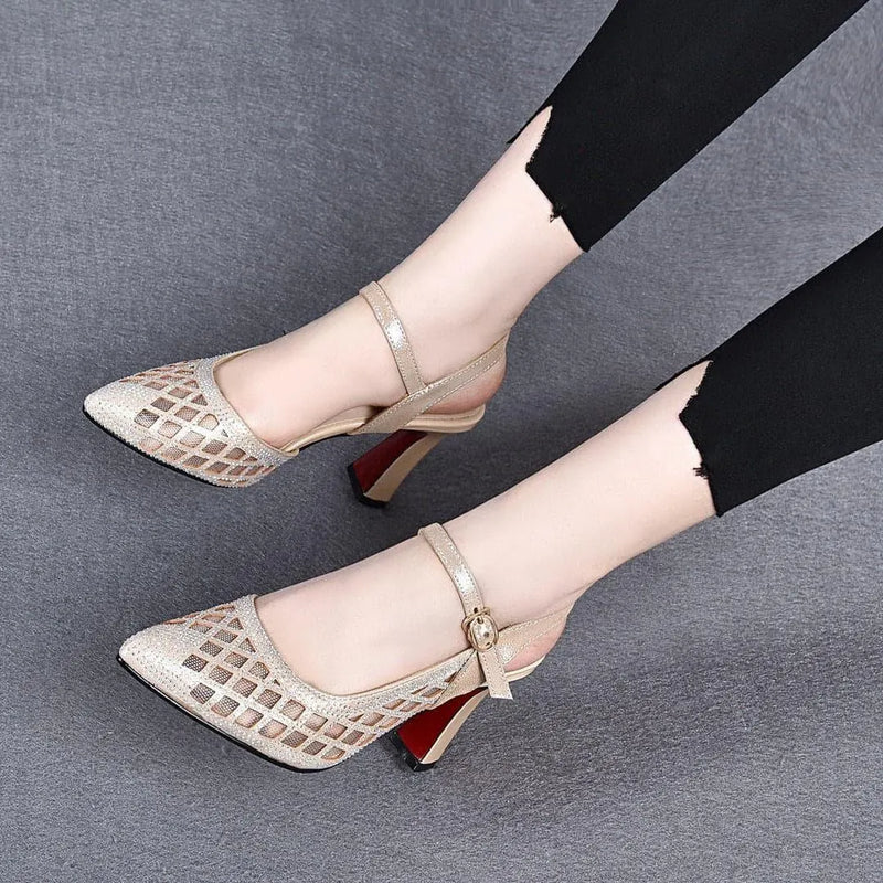 Henriette – Orthopädische Sandalen mit Hohen Absätzen