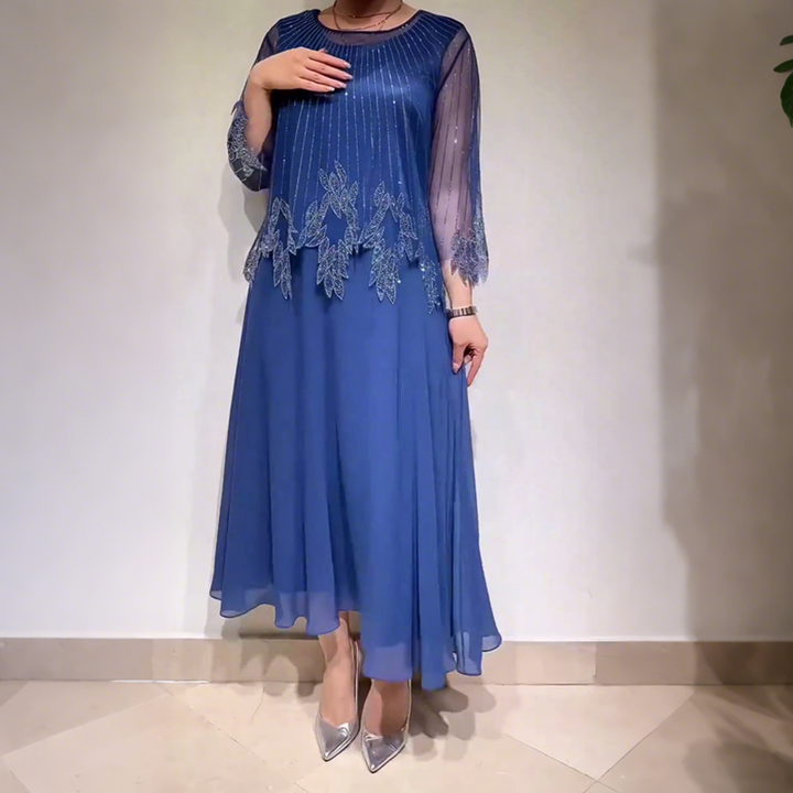 Eiriana – Elegantes Midi Kleid