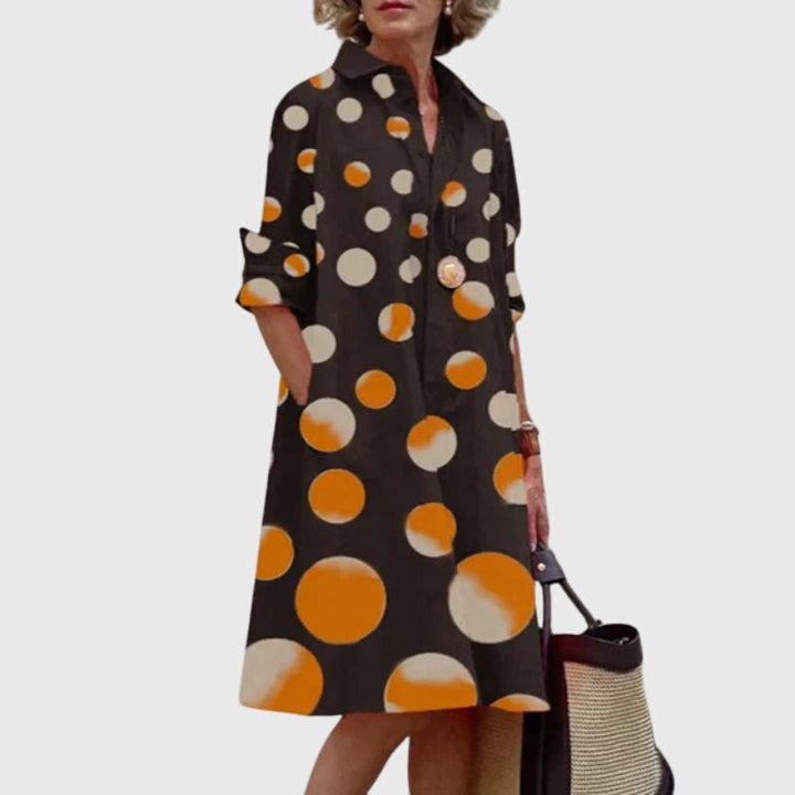 Oshadi - Elegantes Mini Kleid Mit Tasche