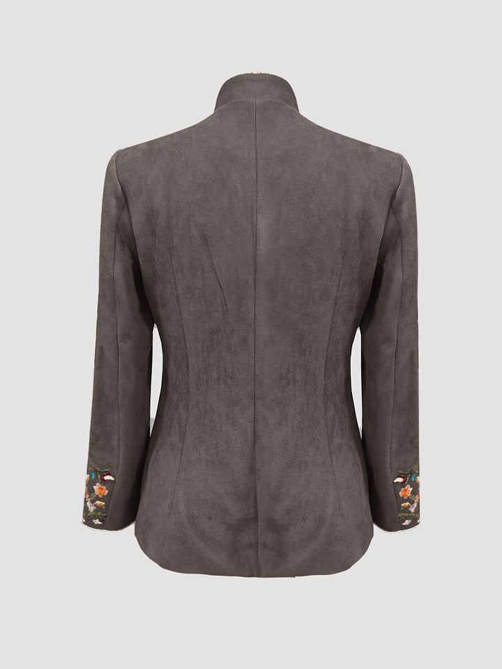 Anisaa – Elegante Jacke Mit Stehkragen
