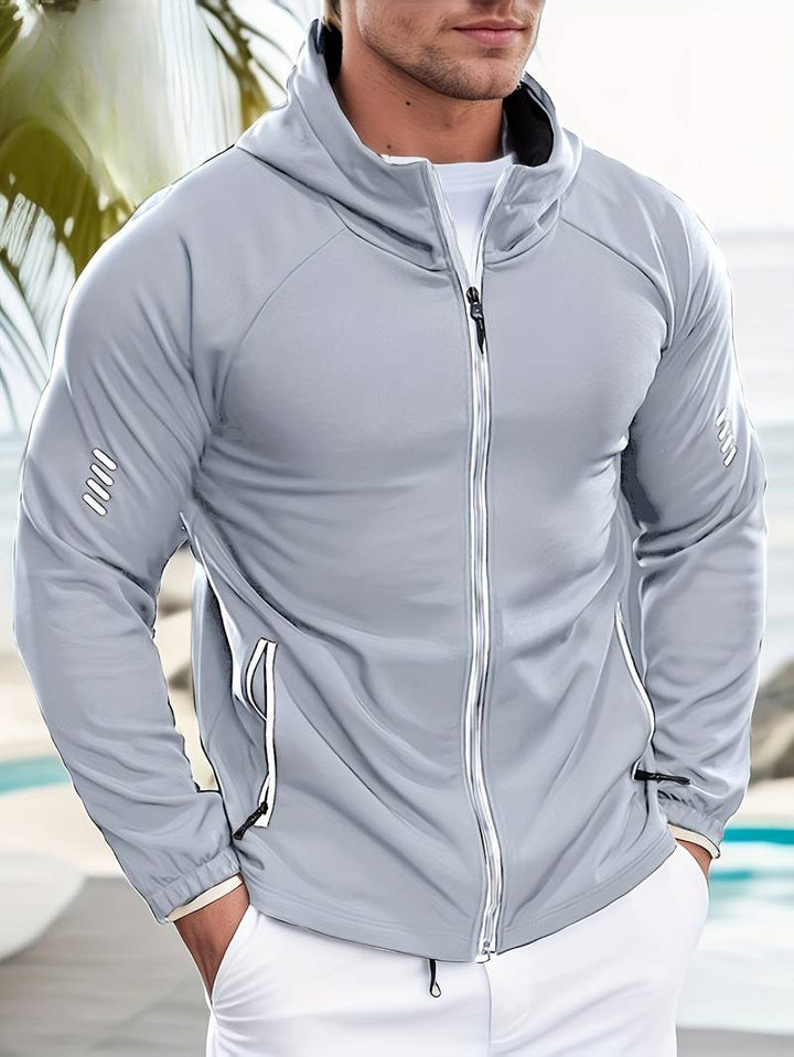 Lauris - Leichte Kapuzen Jacke Mit Reißverschluss