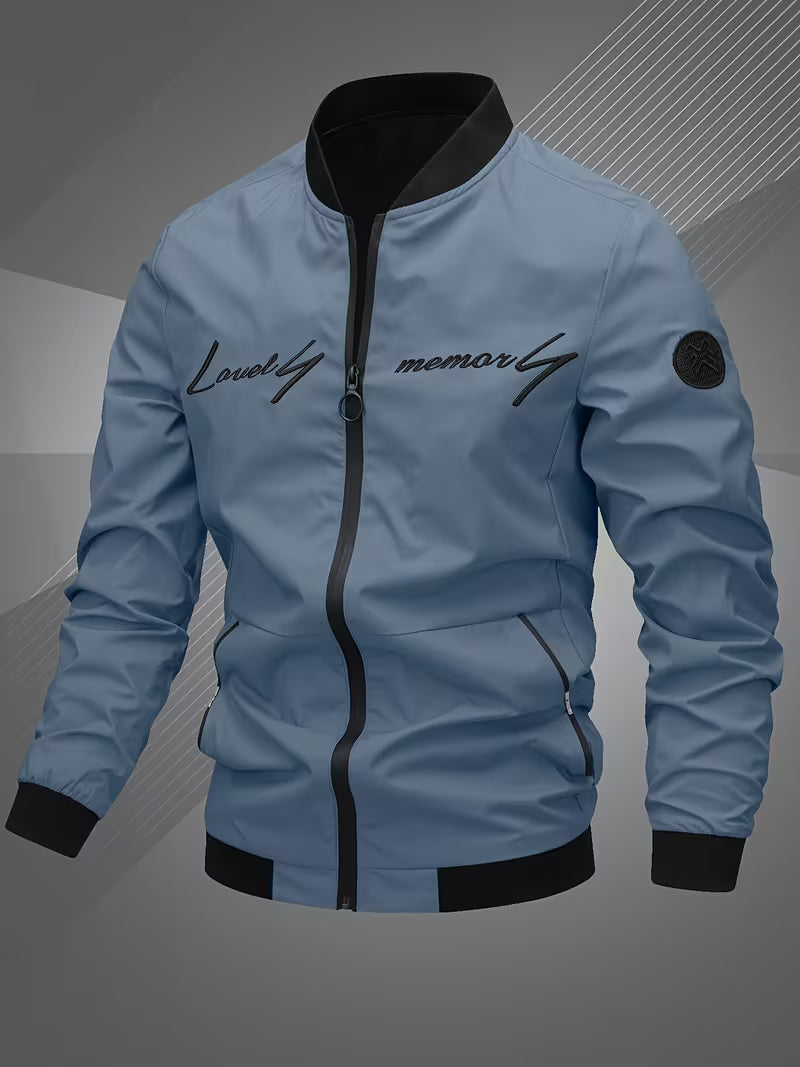 Tomas – Langarmjacke Mit Reißverschluss
