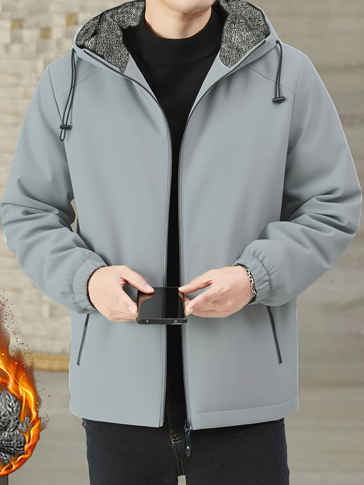 Oumar – Langarmjacke MIT Reißverschluss