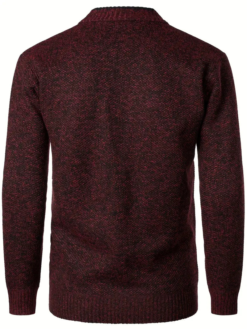 Fulton – Lässiger Strick Pullover Mit Langen Ärmeln