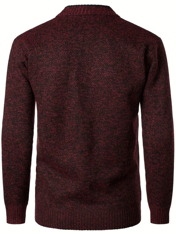Fulton – Lässiger Strick Pullover Mit Langen Ärmeln
