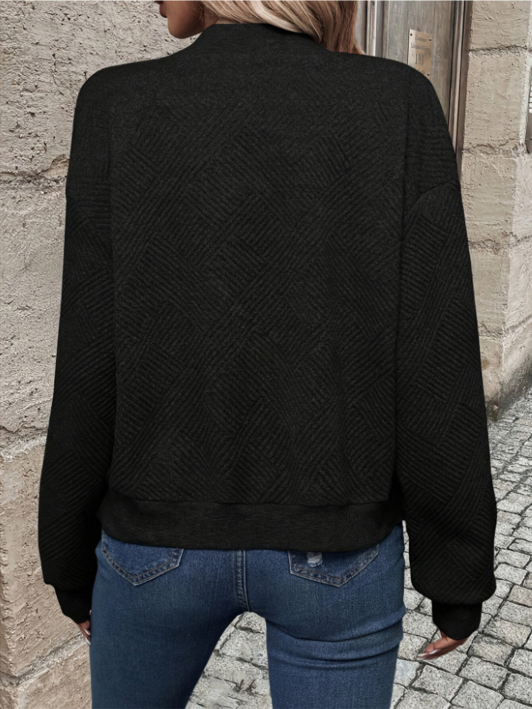 Jemma – Langärmelige Jacke Mit Reißverschluss