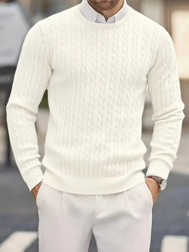 Jonty – Gestrickter Langarm Rollkragenpullover