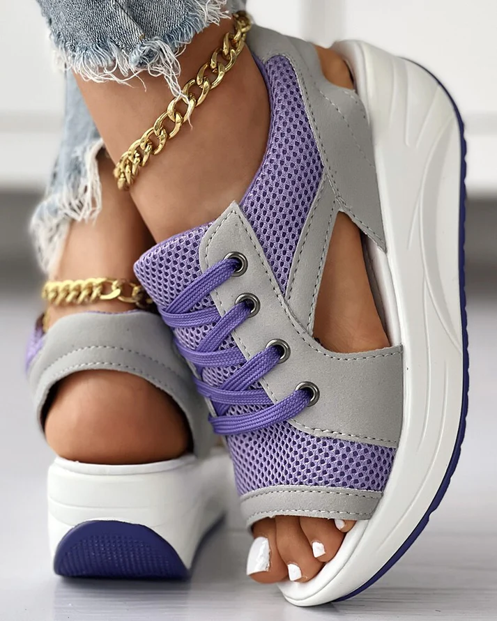 Nursel – Sportliche Riemchensandalen