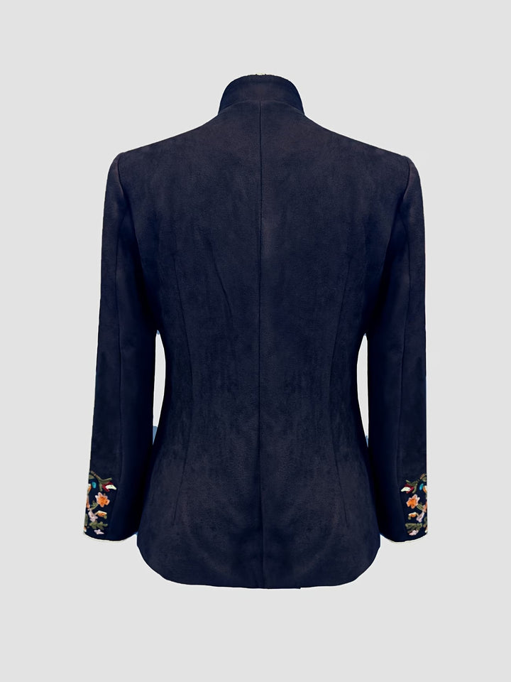 Anisaa – Elegante Jacke Mit Stehkragen