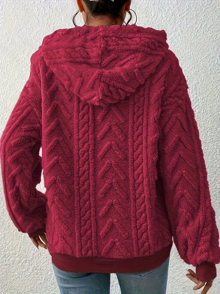 Andrine – Langärmelige Kapuzenjacke