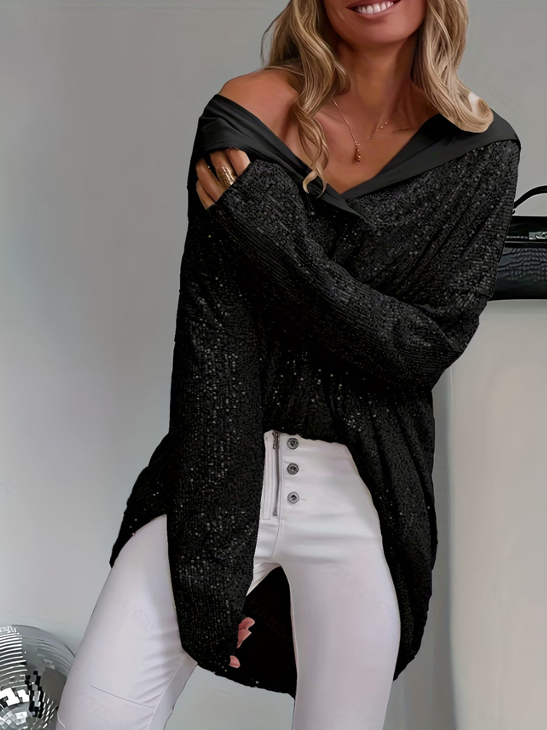 Jessia – Langärmliges Kapuzenshirt