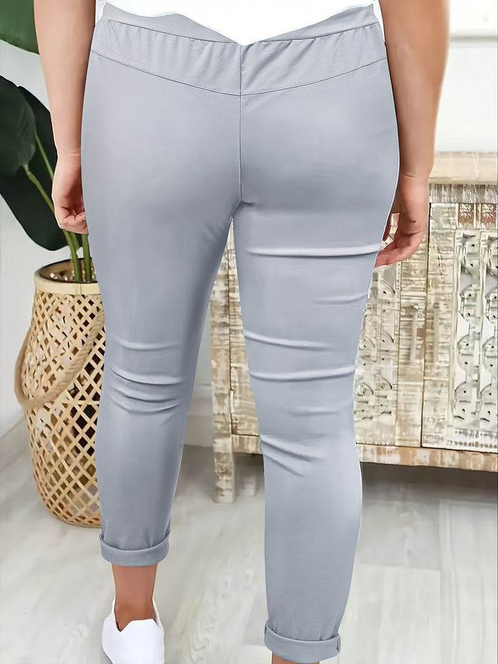 Jaimee - Bequeme Kordelzug Hose