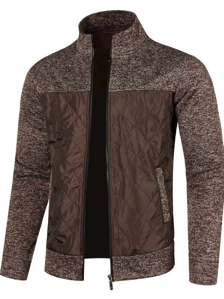 Grzegorz – Langärmelige Strickjacke Mit Reißverschluss