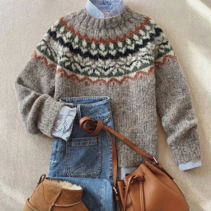 Ulalia – Stilvoller Nordischer Pullover