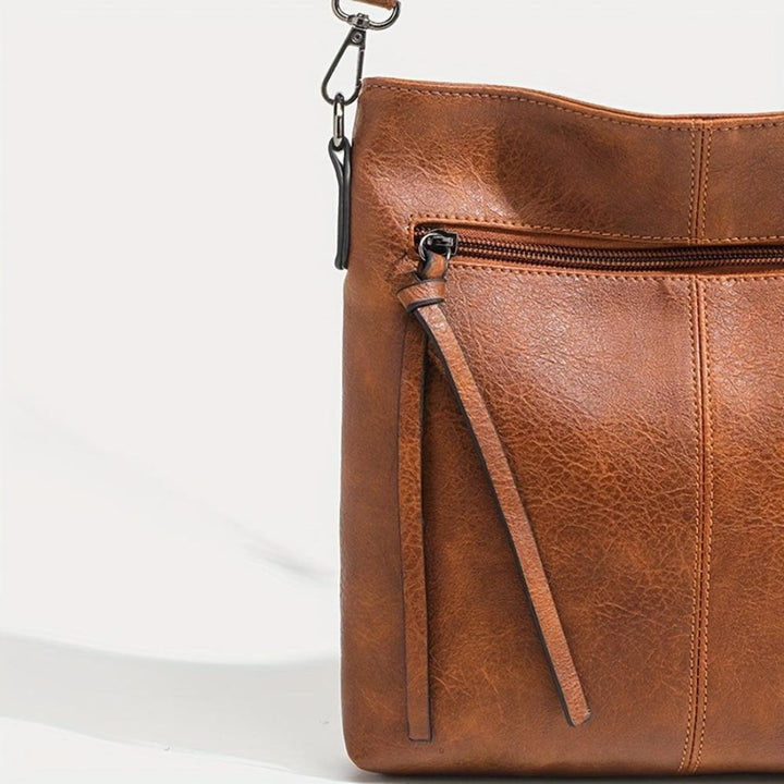 Liina – Vintage-Umhängetasche mit Schachbrettmuster