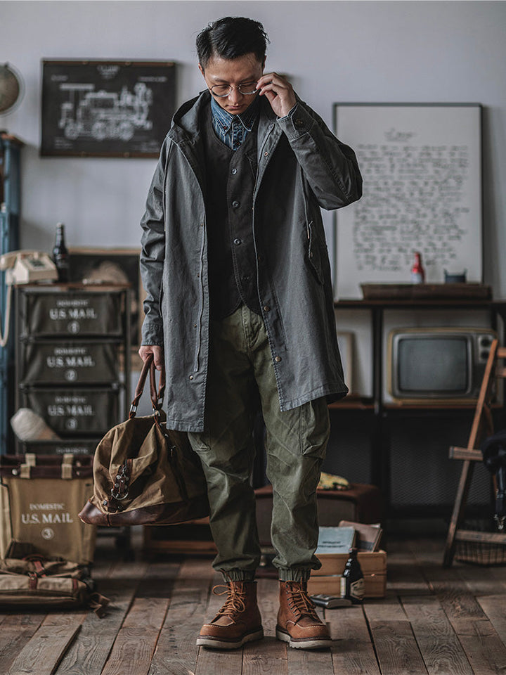 Engelbert – Winddichte Jacke Mit Kapuze Und Fischschwanz