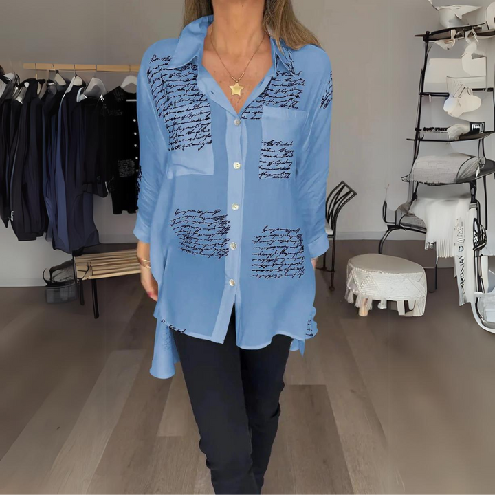 Lyana - Hemd Für Einen Lässigen Und Trendigen Stil