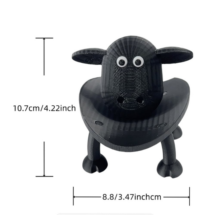 ToiletSheep - Toilettenpapierhalter in Schafform