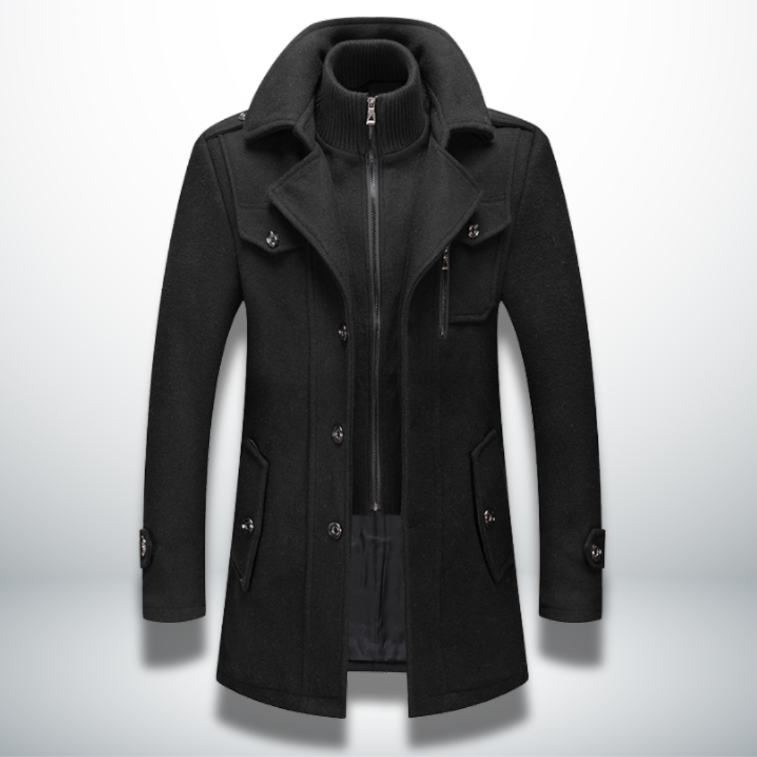 Gkiokas – Warmer Und Eleganter Mantel