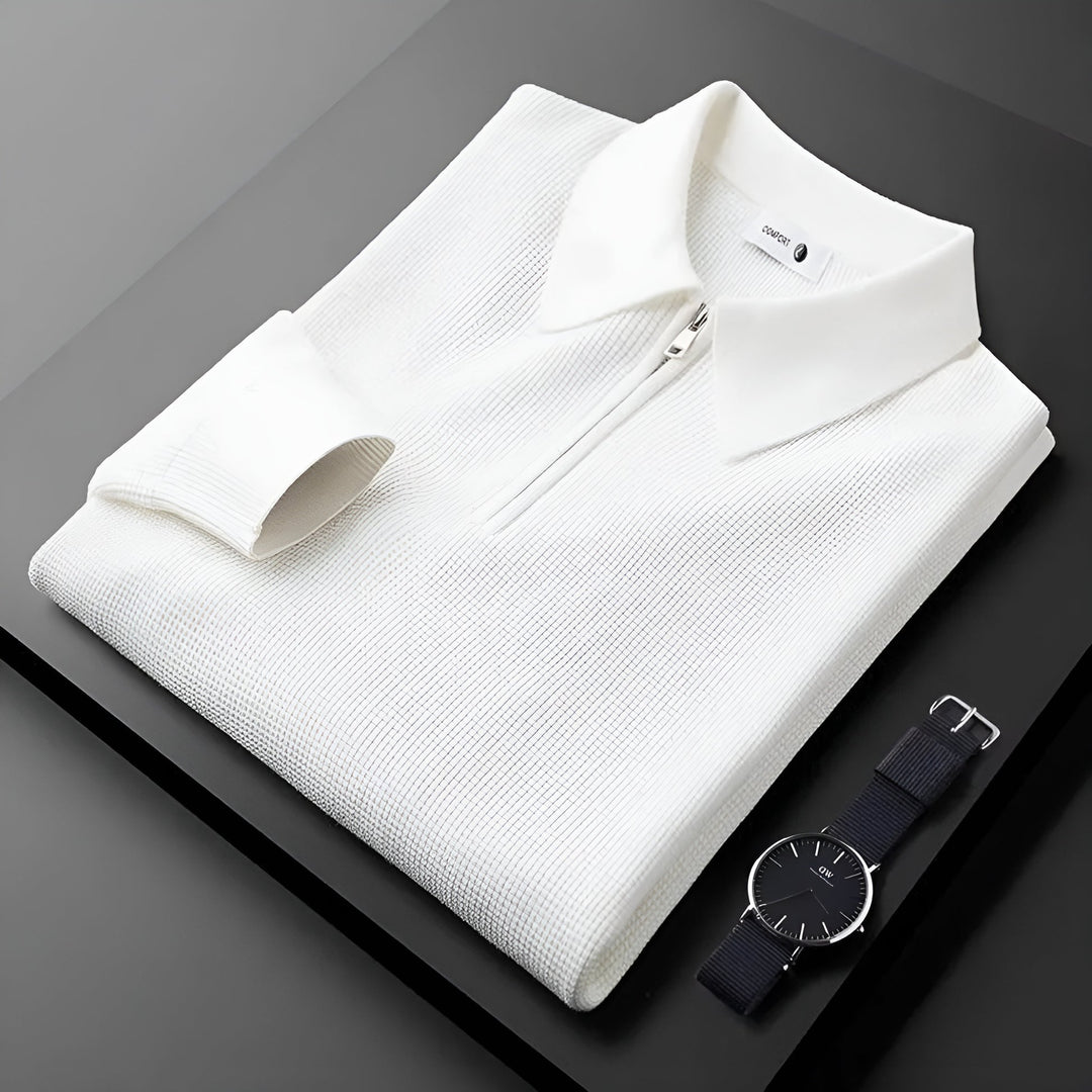 Navid – Premium Gestricktes Polohemd