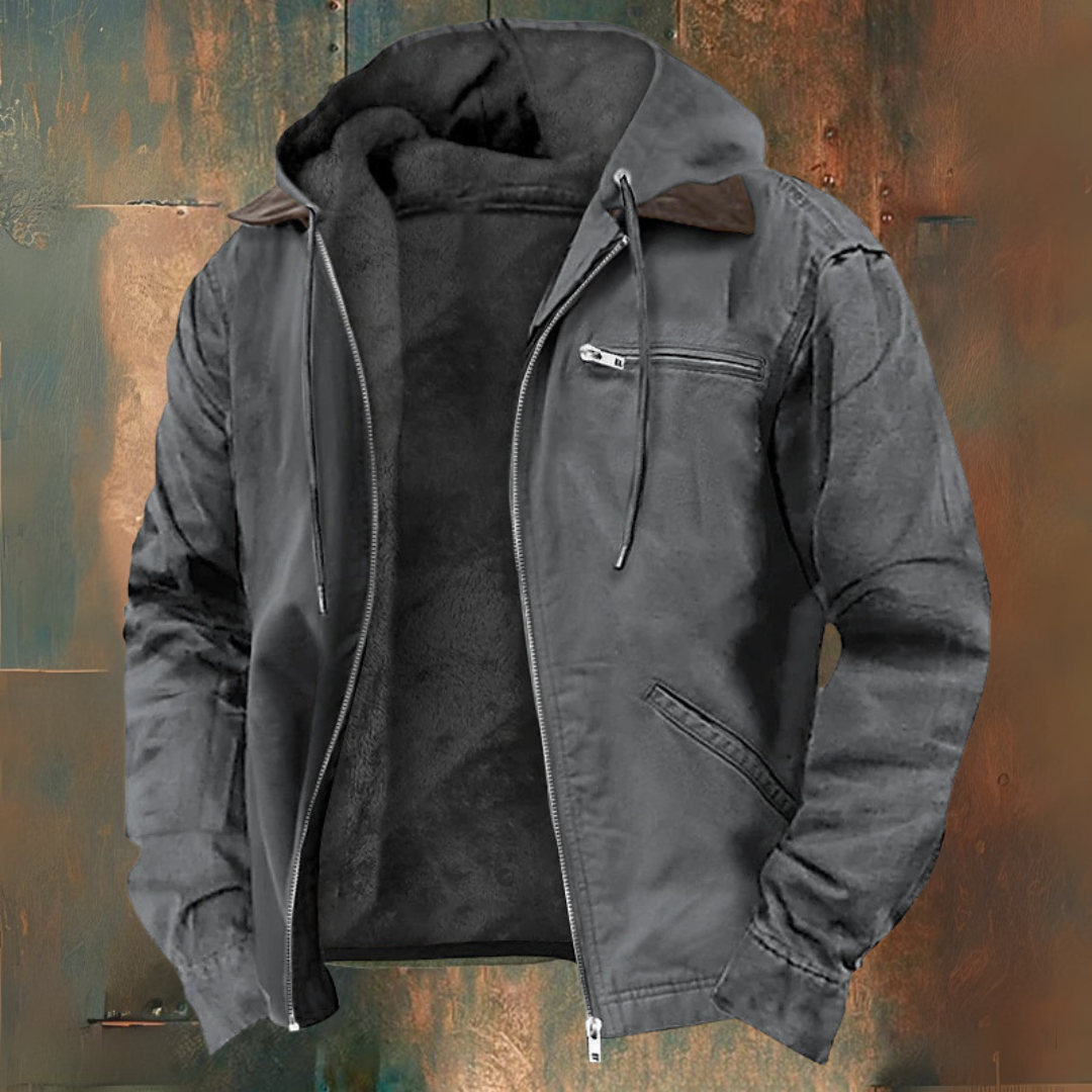 Luccas – Kapuzen Jacke Mit Reißverschluss