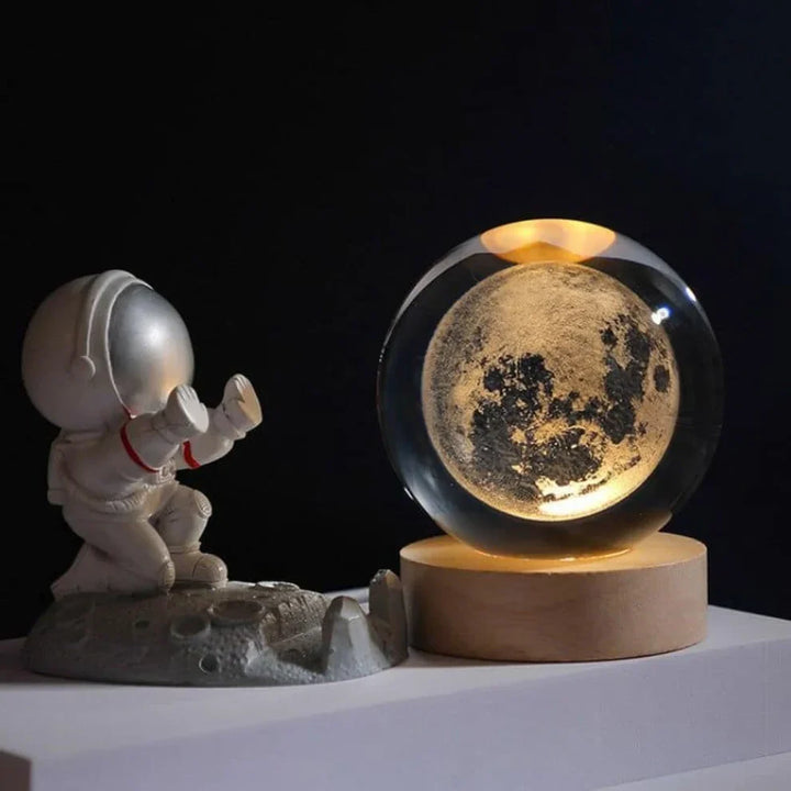 Glow Sphere – Leuchtende Kristallkugel Lampe