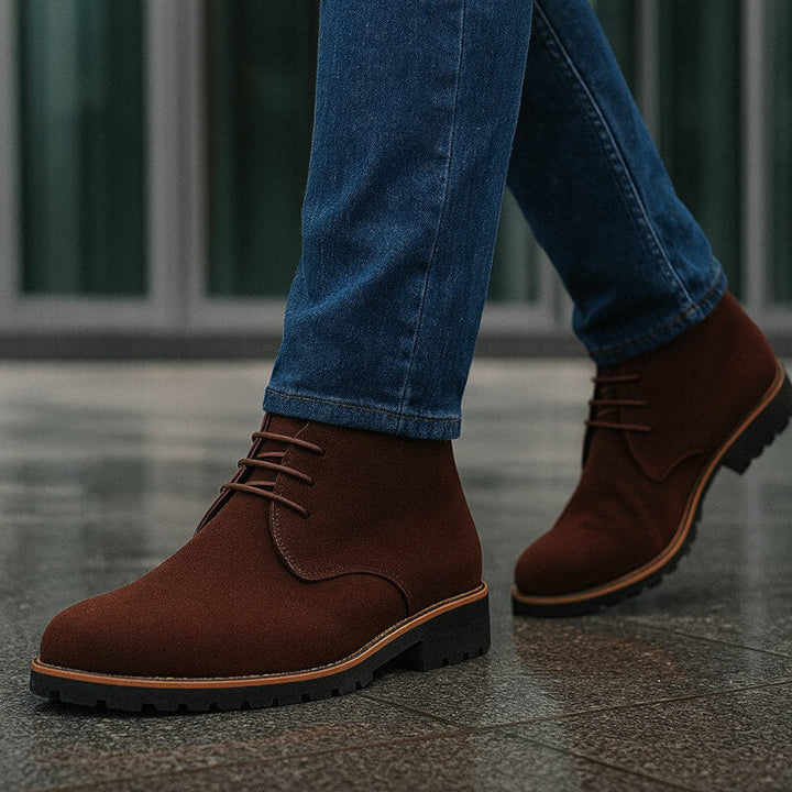 Zampa - Eleganter Schnürstiefel Aus Leder