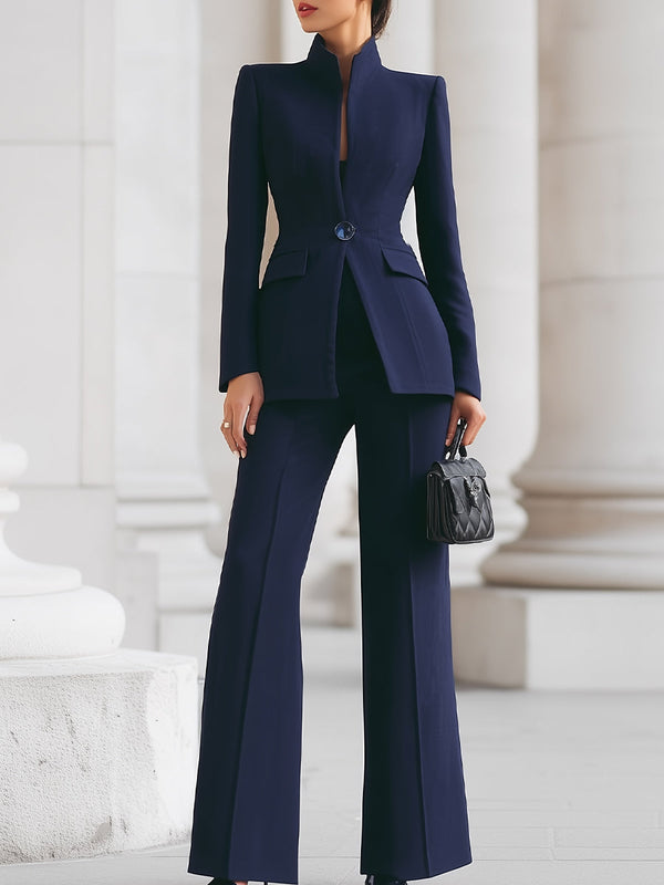 Riina – Elegantes Blazer Und Hosenanzug Set