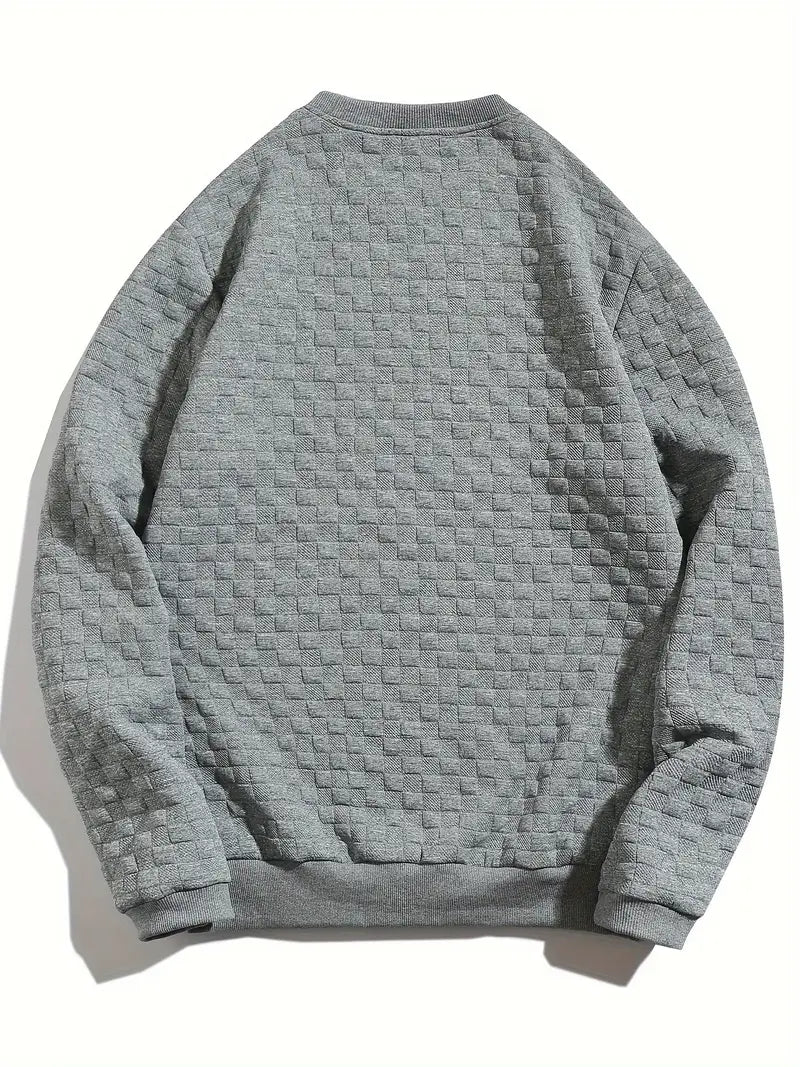 Lister – Lässiger Langärmeliger Karierter Pullover