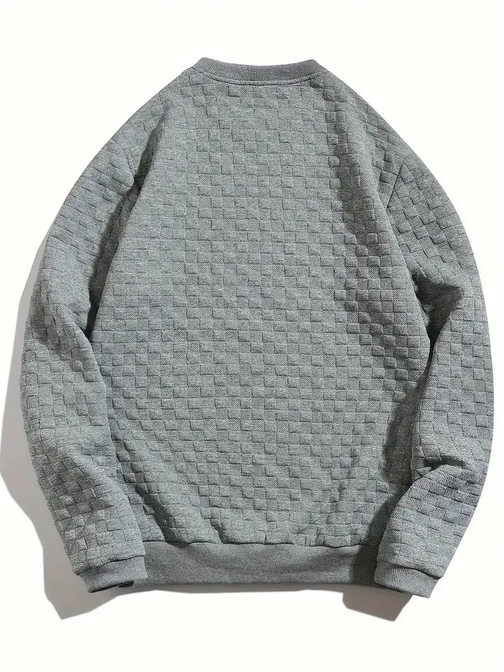 Lister – Lässiger Langärmeliger Karierter Pullover