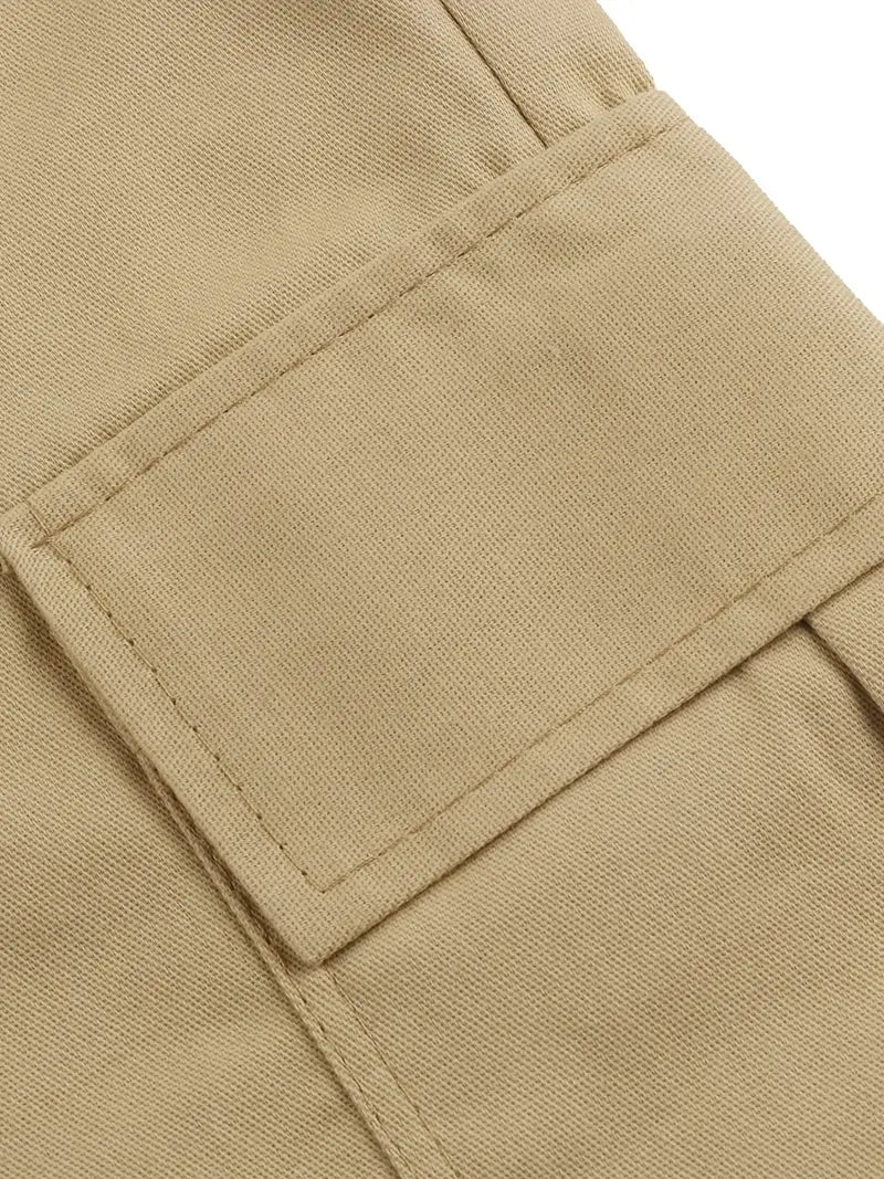 Jelte – Lässig  Nicht Dehnbar Kordelzug Fracht Shorts