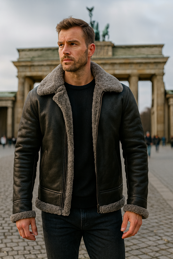 Daario - Langärmelige Flieger Jacke
