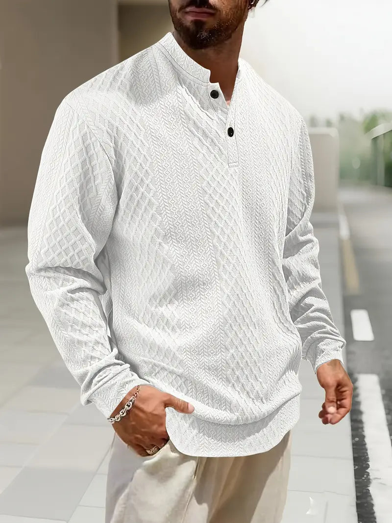 Warriner – Langärmliges Sweatshirt Mit Geometrischem Muster