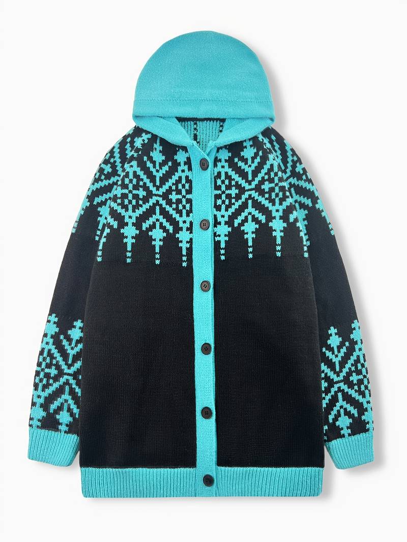 Hadassah - Eleganter Wintermantel Aus Stoff in Oversize Passform