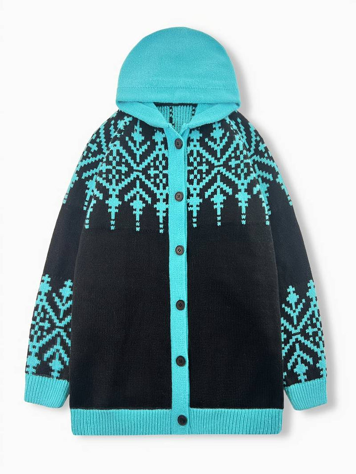 Hadassah - Eleganter Wintermantel Aus Stoff in Oversize Passform