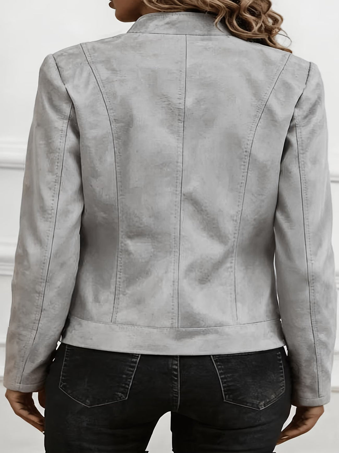 Amina – Langarmjacke mit Reißverschluss