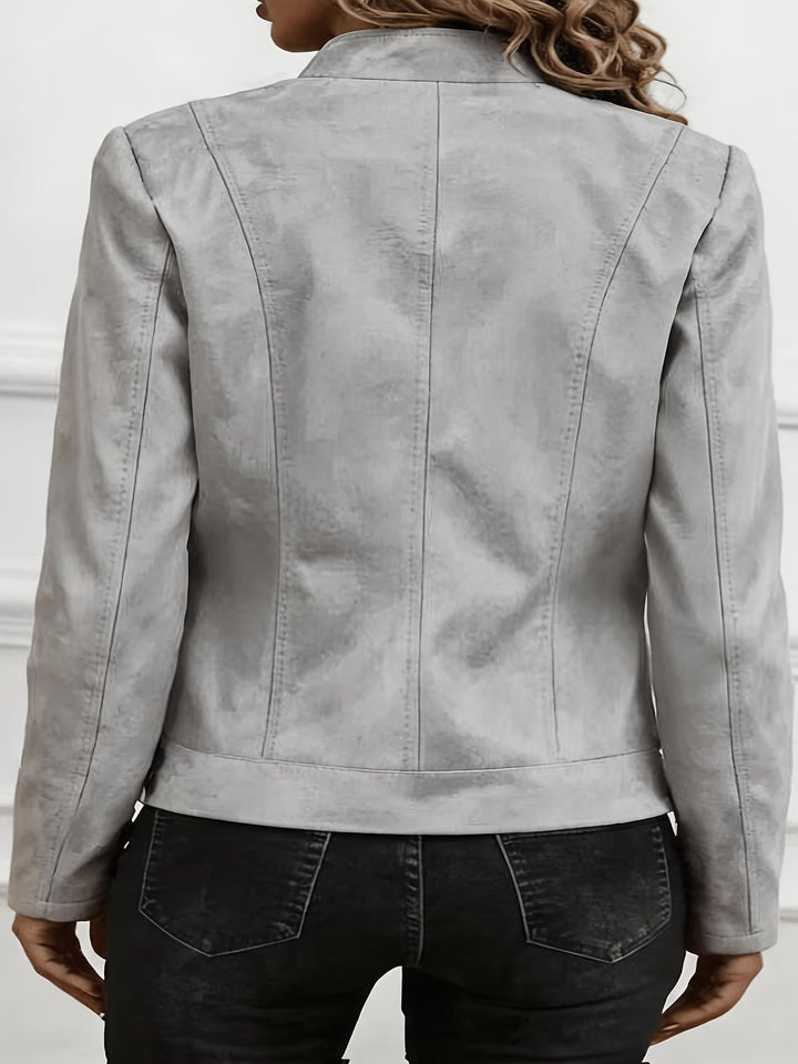 Amina – Langarmjacke mit Reißverschluss